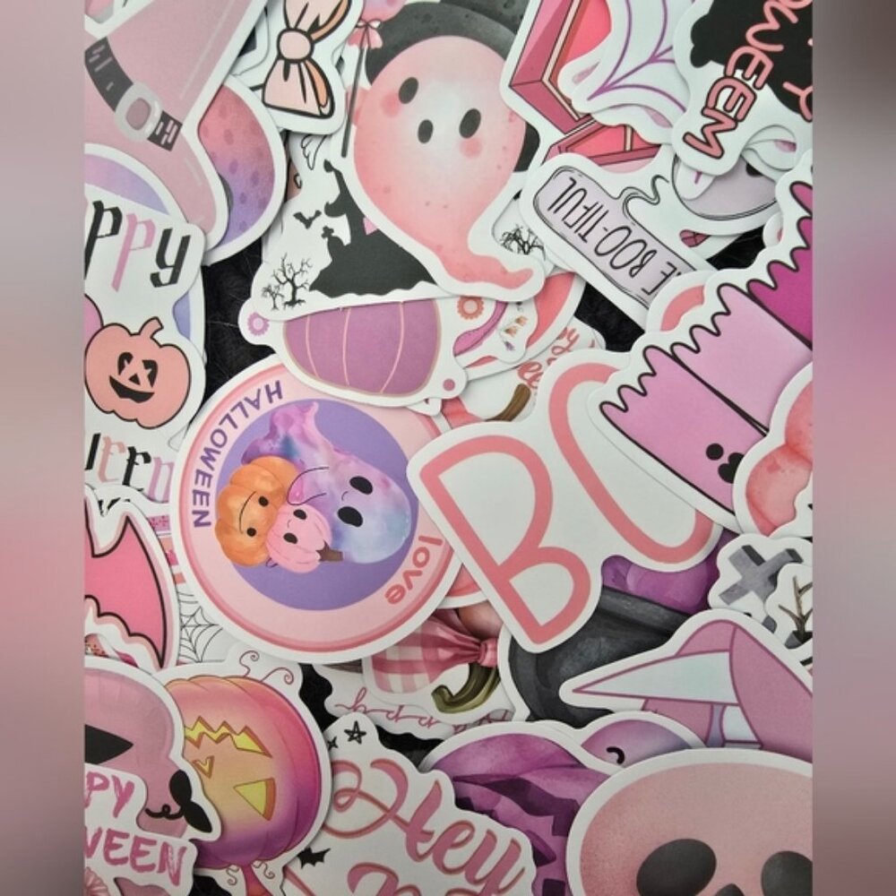 Willow May Pastel Halloween Themed Sticker Pack Of 10